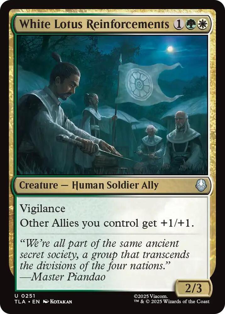 White Lotus Reinforcements (251) [Avatar: The Last Airbender]