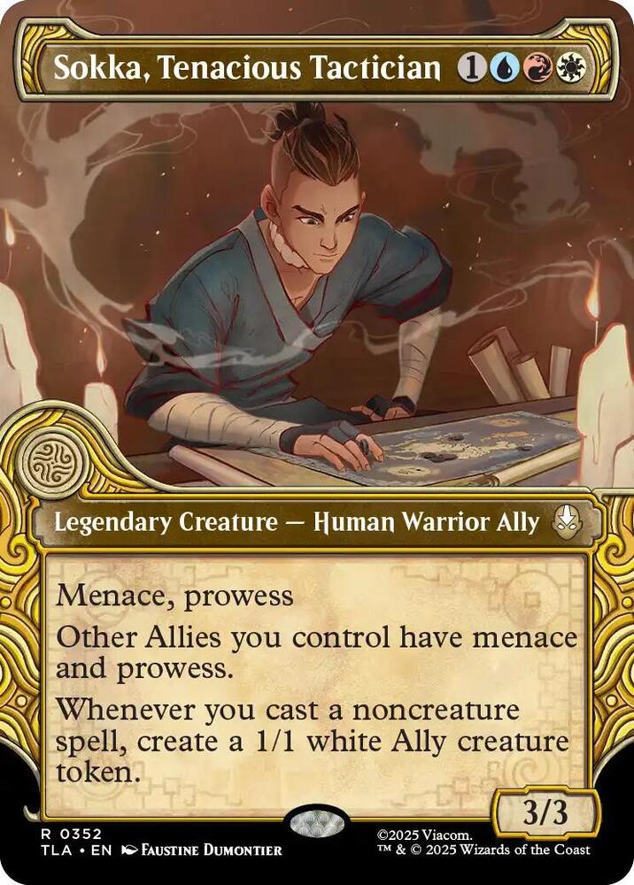 Sokka, Tenacious Tactician (Showcase) (352) [Avatar: The Last Airbender]