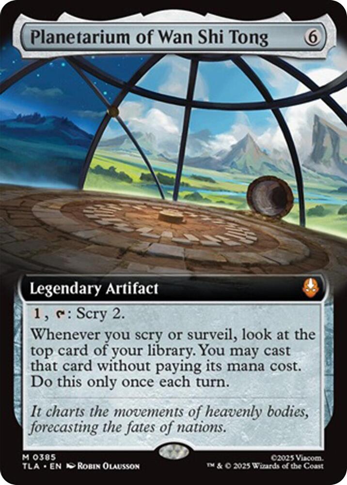 Planetarium of Wan Shi Tong (Extended Art) (385) [Avatar: The Last Airbender]