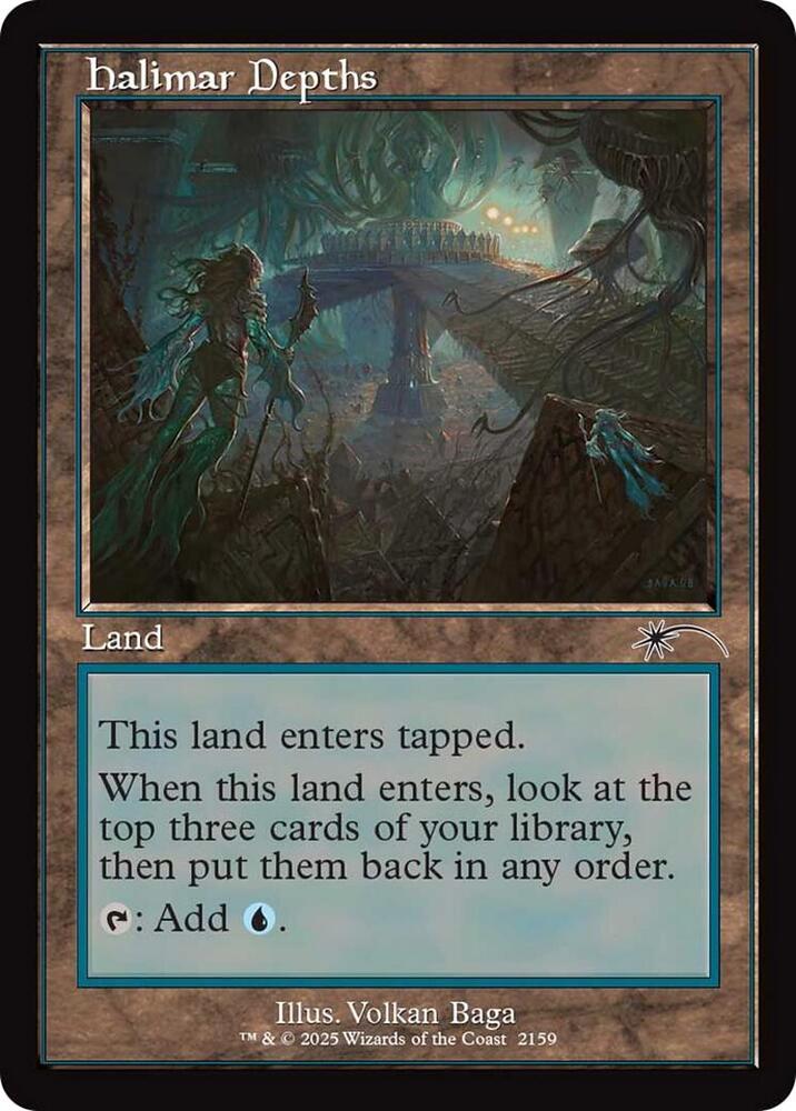 Halimar Depths (Retro Frame) (2159) [Secret Lair Drop]