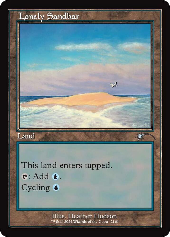 Lonely Sandbar (Retro Frame) (2161) [Secret Lair Drop]