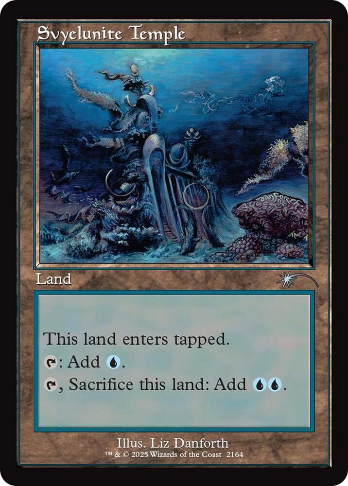 Svyelunite Temple (Retro Frame) (2164) [Secret Lair Drop]