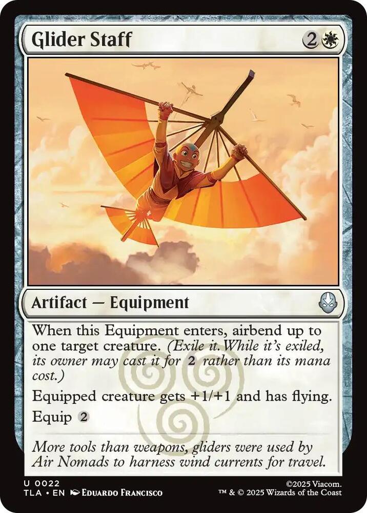 Glider Staff (22) [Avatar: The Last Airbender]