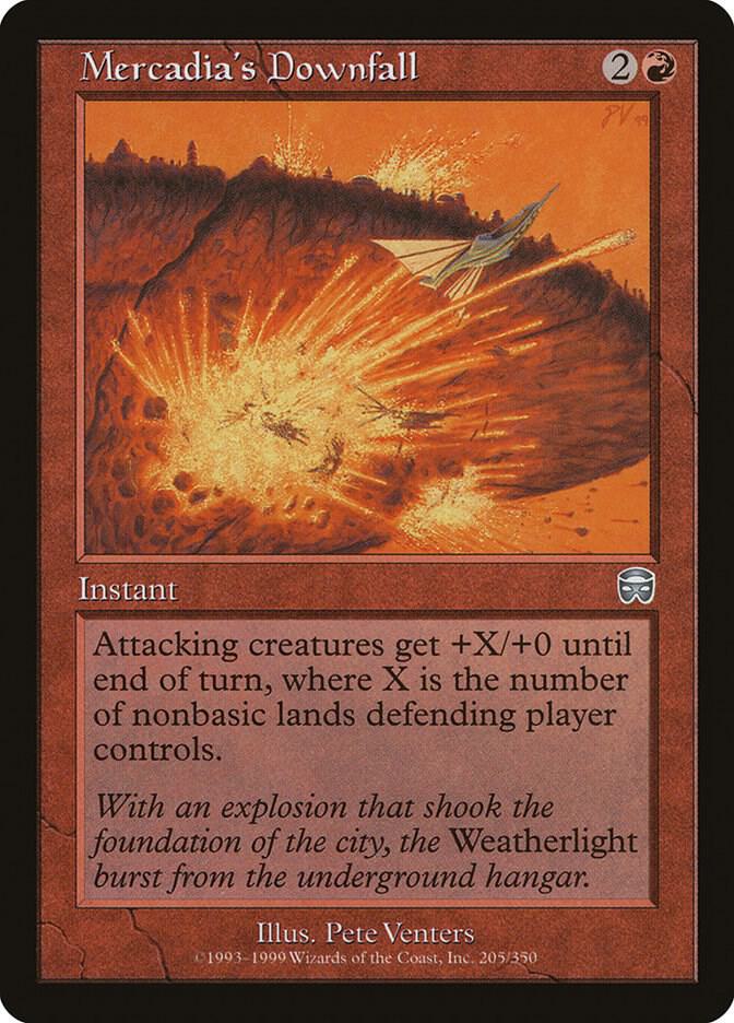 Mercadia's Downfall (205) [Mercadian Masques]