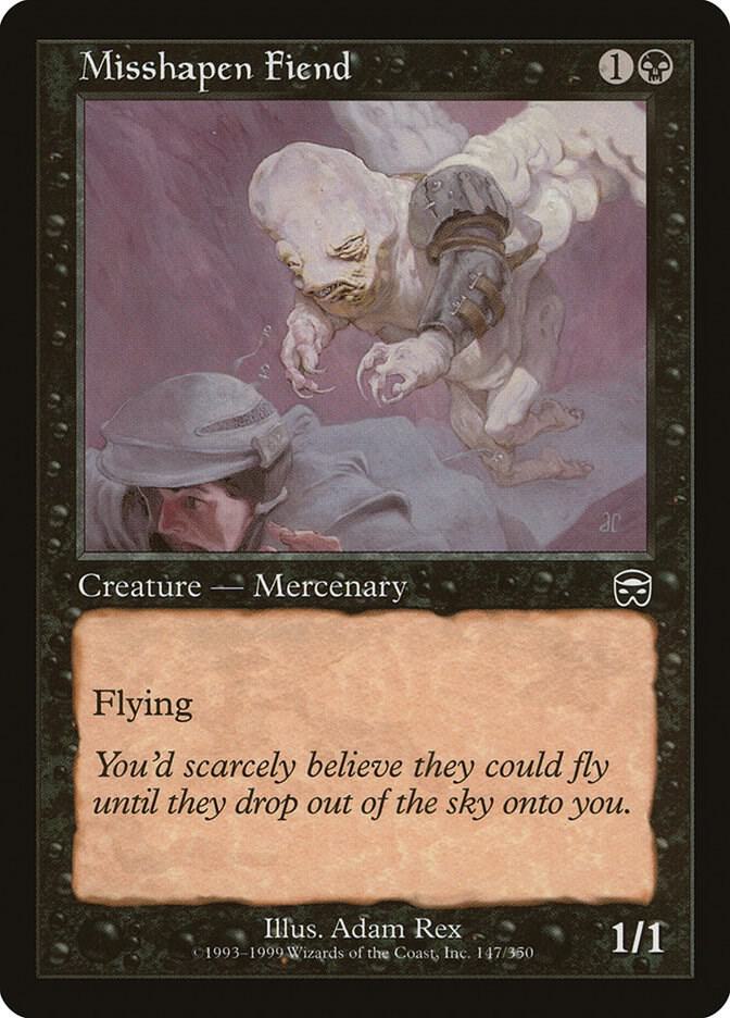 Misshapen Fiend (147) [Mercadian Masques]