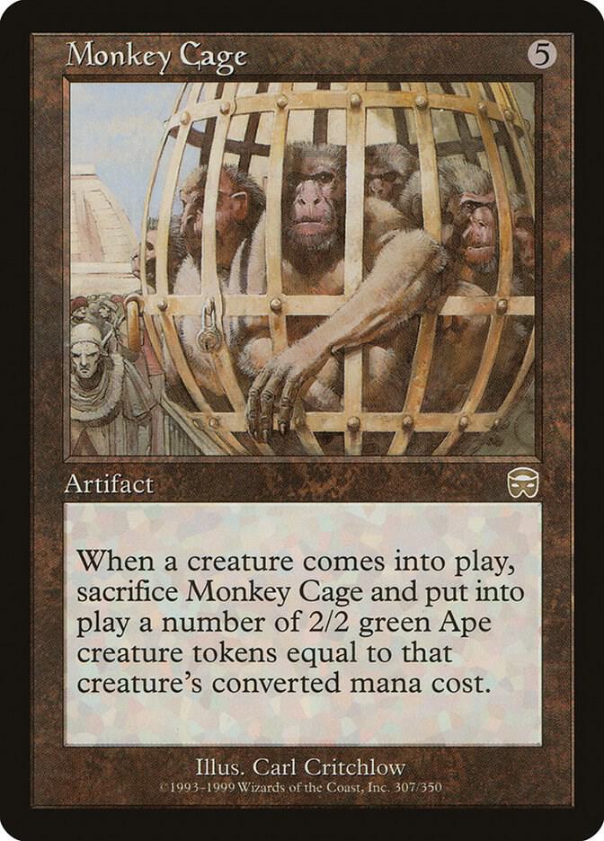 Monkey Cage (307) [Mercadian Masques]