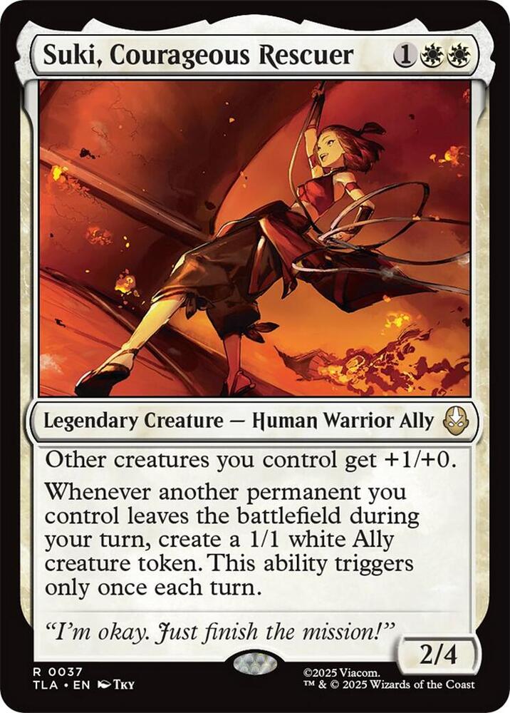 Suki, Courageous Rescuer (37) [Avatar: The Last Airbender]