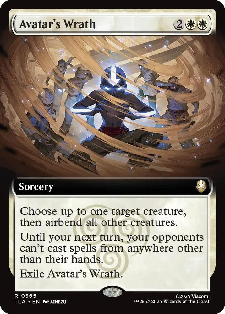 Avatar's Wrath (Extended Art) (365) [Avatar: The Last Airbender]