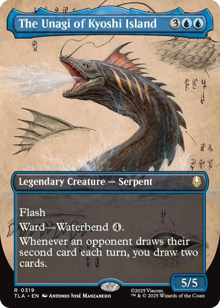 The Unagi of Kyoshi Island (Borderless) (319) [Avatar: The Last Airbender]