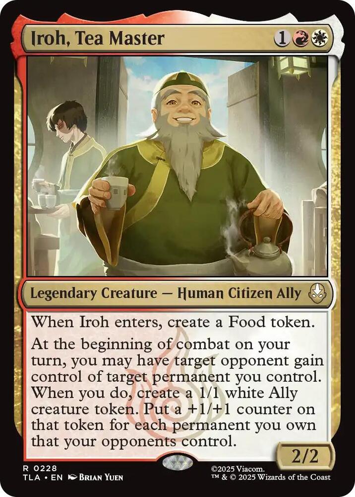 Iroh, Tea Master (228) [Avatar: The Last Airbender]