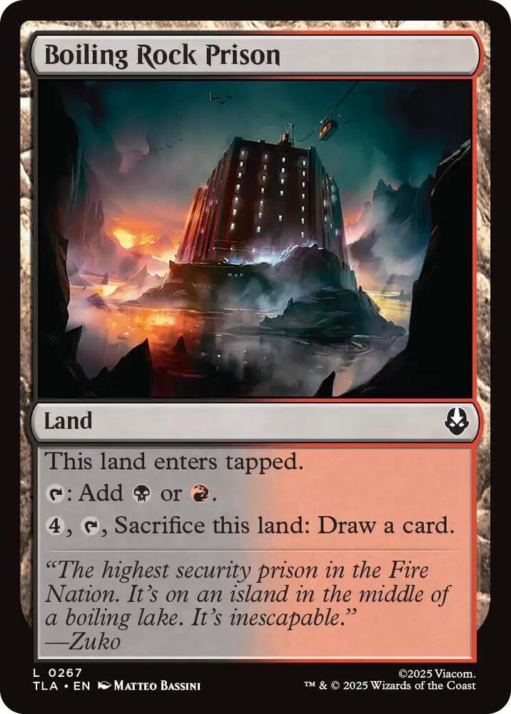 Boiling Rock Prison (267) [Avatar: The Last Airbender]