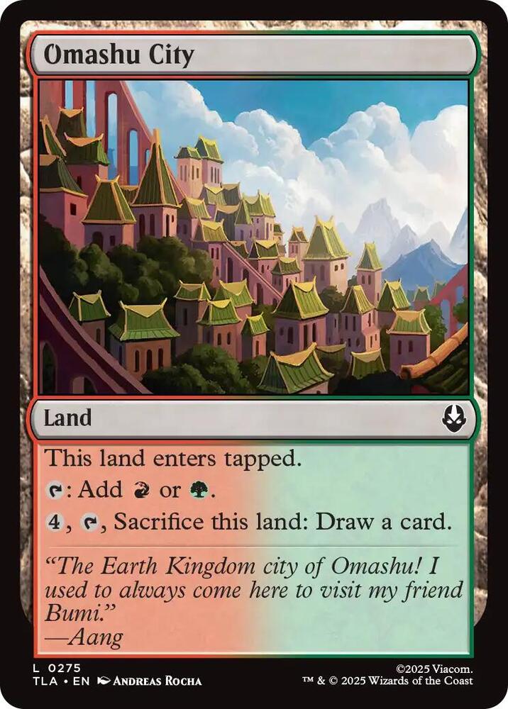 Omashu City (275) [Avatar: The Last Airbender]