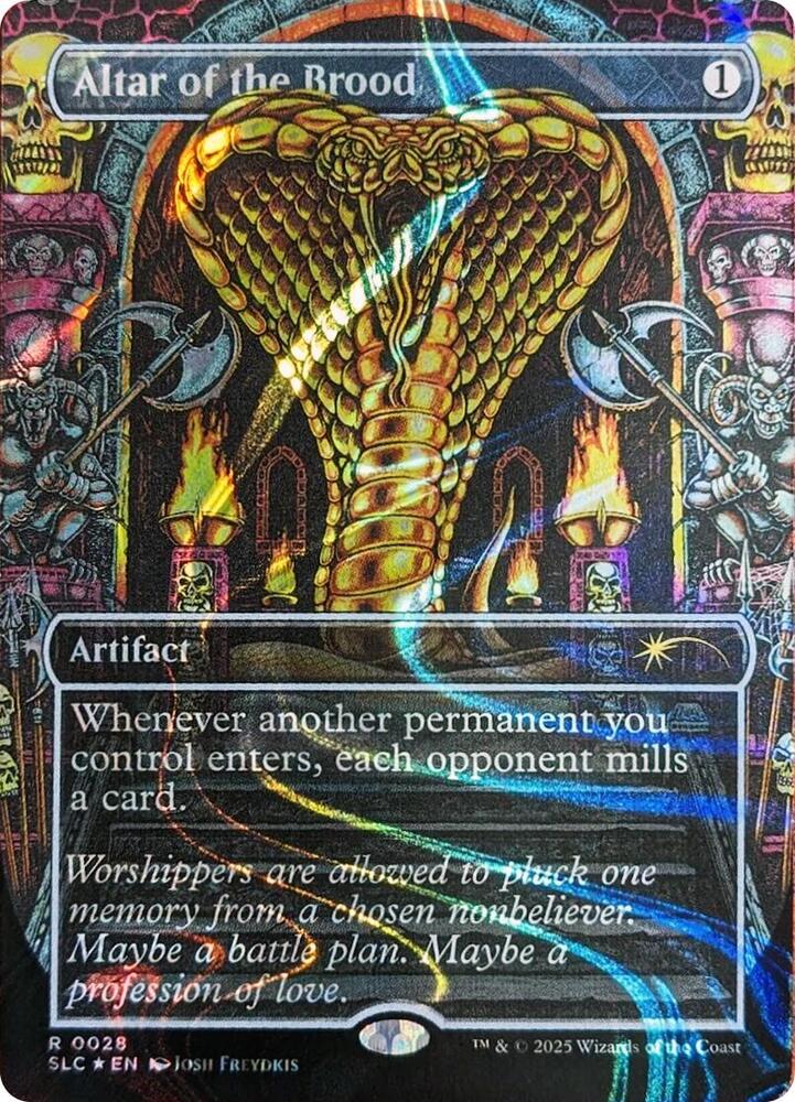Altar of the Brood (Halo Foil) (28) [Secret Lair Countdown Kit]