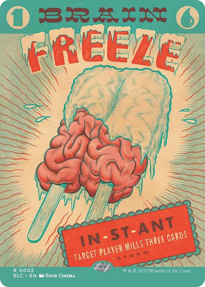 Brain Freeze (2) [Secret Lair Countdown Kit]