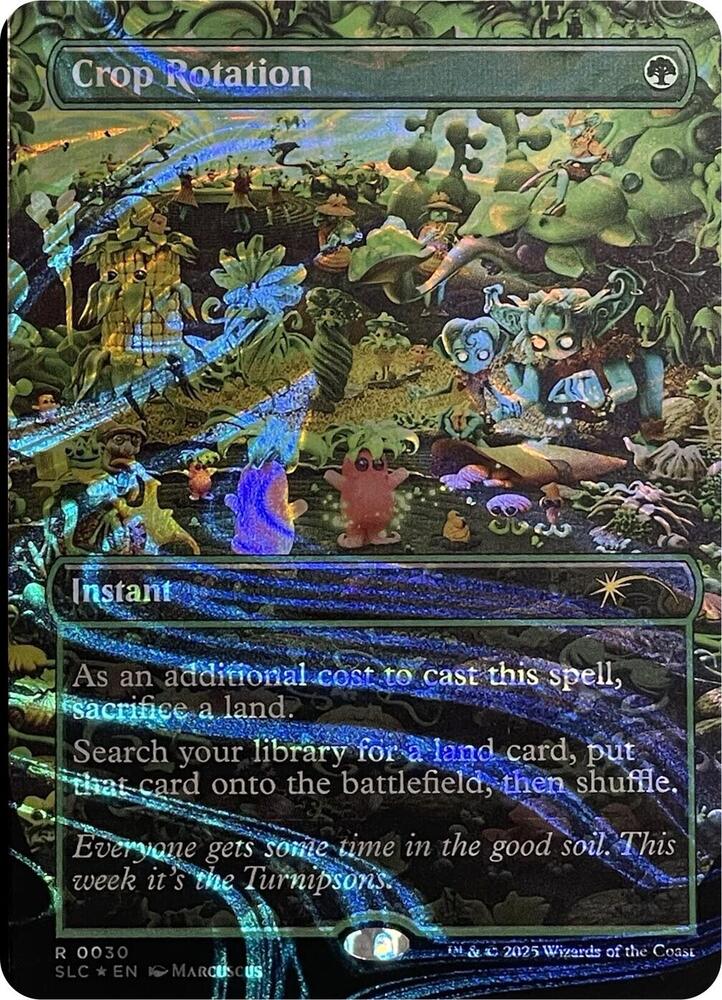 Crop Rotation (Halo Foil) (30) [Secret Lair Countdown Kit]