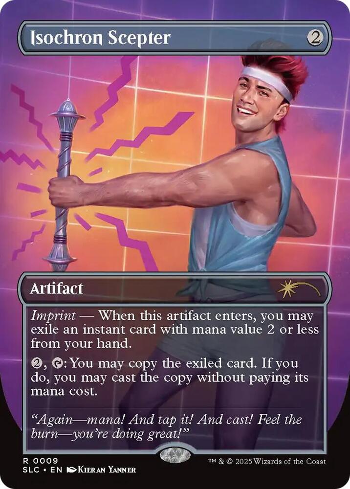 Isochron Scepter (9) [Secret Lair Countdown Kit]