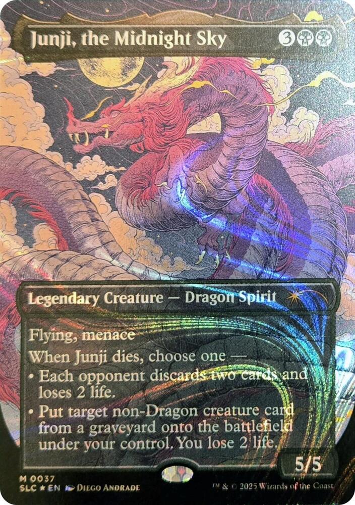 Junji, the Midnight Sky (Halo Foil) (37) [Secret Lair Countdown Kit]