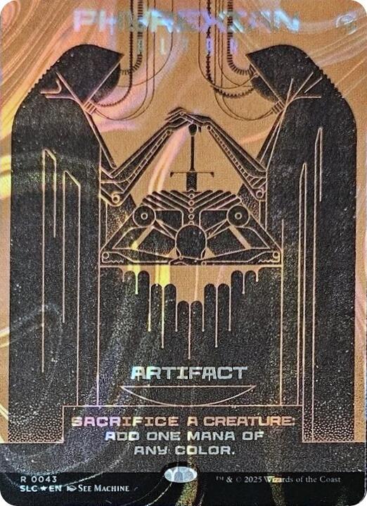 Phyrexian Altar (Halo Foil) (43) [Secret Lair Countdown Kit]