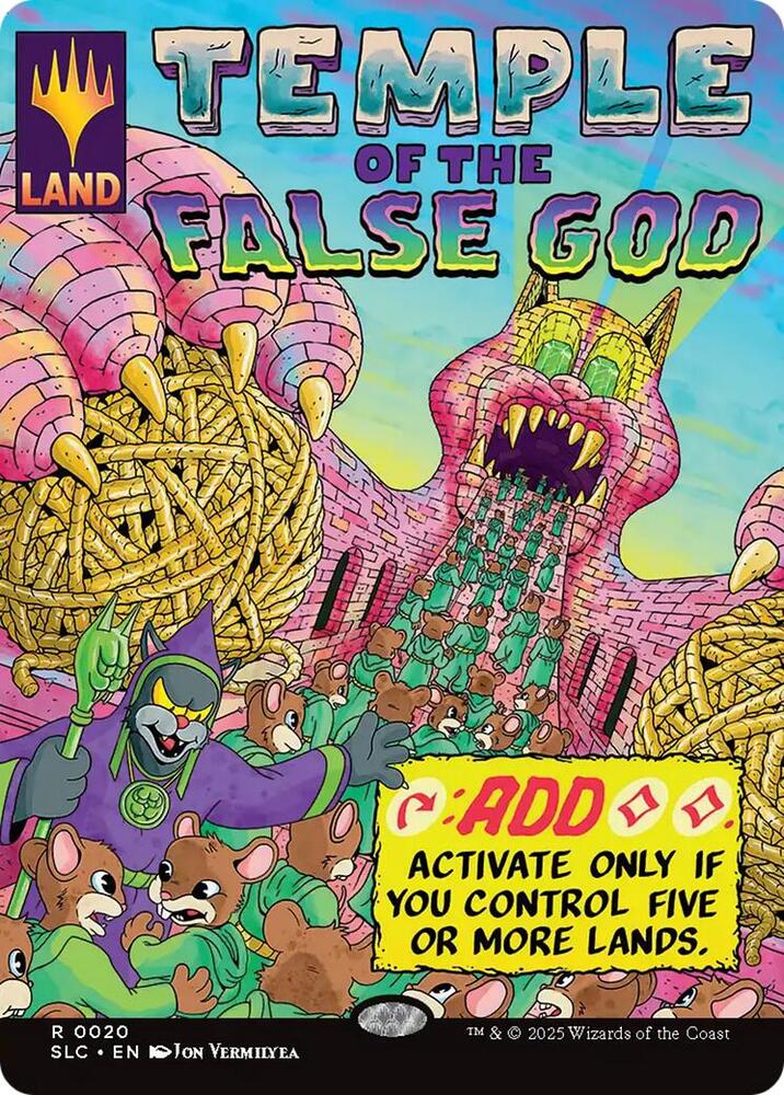 Temple of the False God (20) [Secret Lair Countdown Kit]