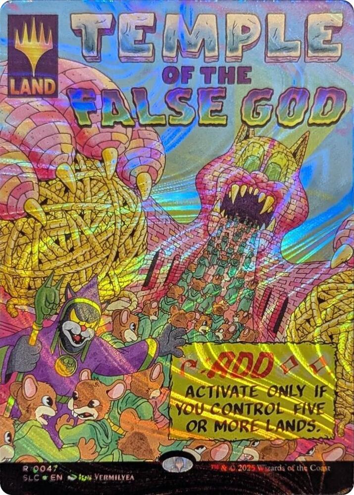 Temple of the False God (Halo Foil) (47) [Secret Lair Countdown Kit]