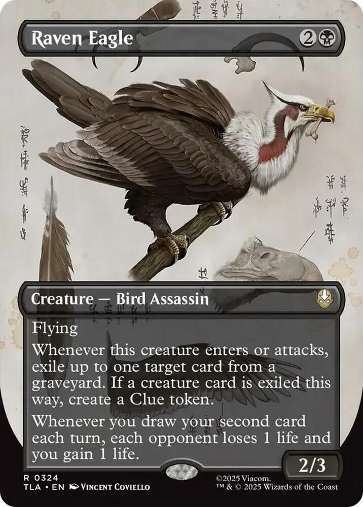 Raven Eagle (Borderless) (324) [Avatar: The Last Airbender]