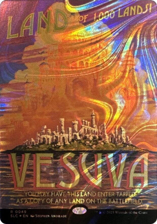 Vesuva (Halo Foil) (49) [Secret Lair Countdown Kit]