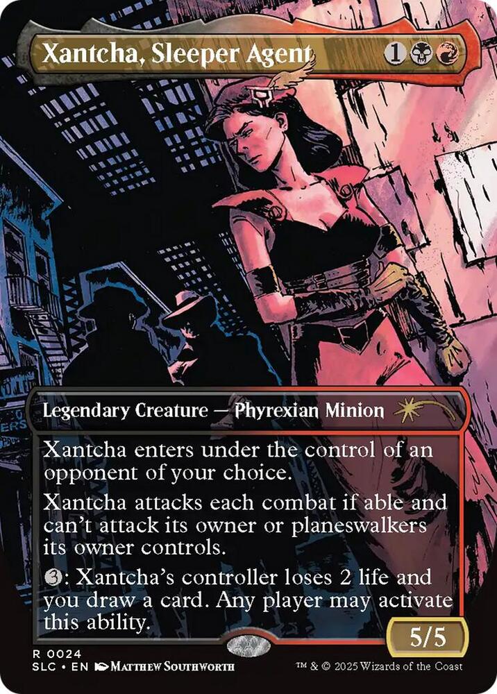 Xantcha, Sleeper Agent (24) [Secret Lair Countdown Kit]