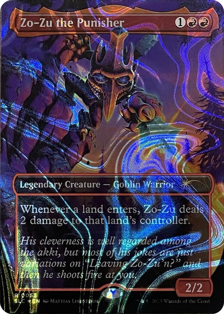 Zo-Zu the Punisher (Halo Foil) (53) [Secret Lair Countdown Kit]
