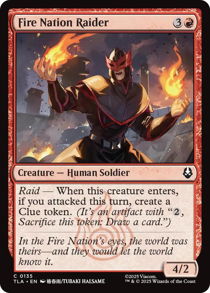 Fire Nation Raider (135) [Avatar: The Last Airbender]