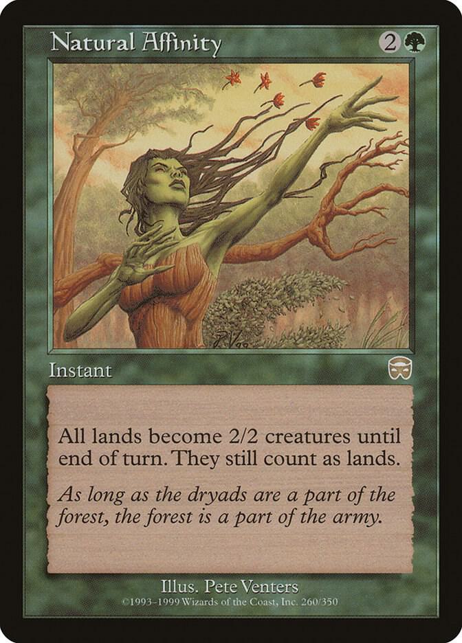 Natural Affinity (260) [Mercadian Masques]