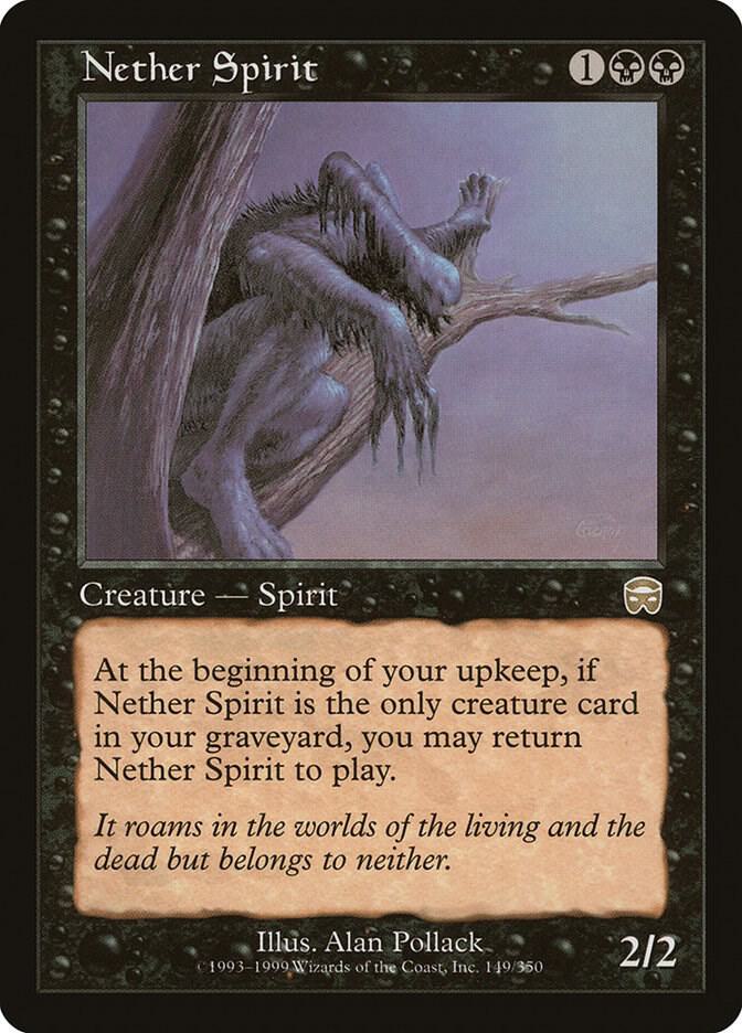 Nether Spirit (149) [Mercadian Masques]