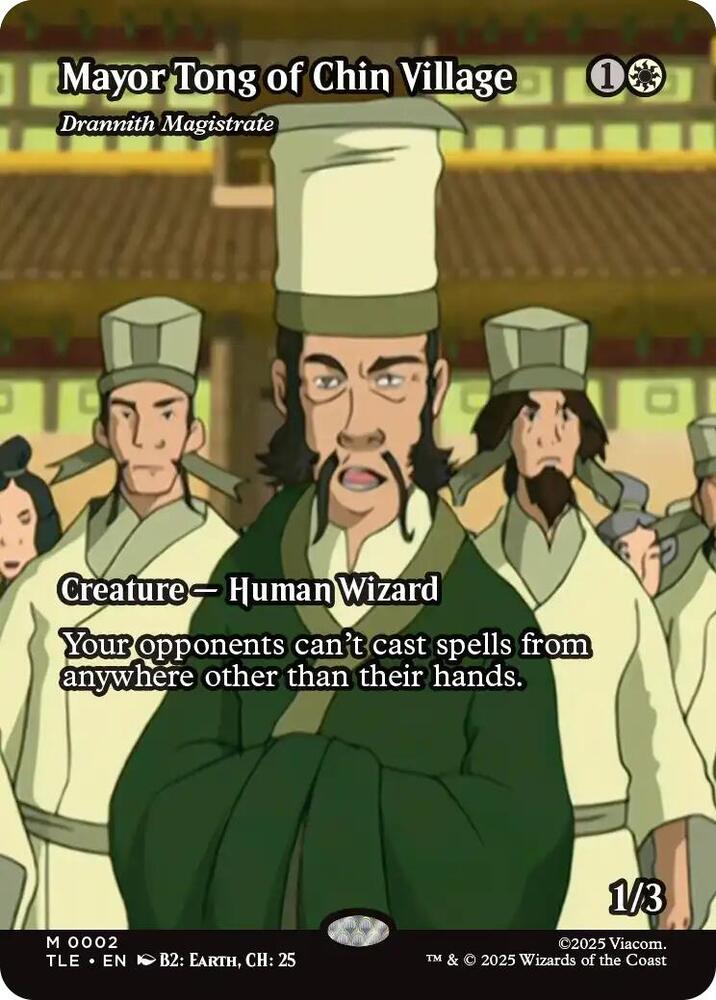 Mayor Tong of Chin Village - Drannith Magistrate (Borderless) (2) [Avatar: The Last Airbender: Eternal-Legal]