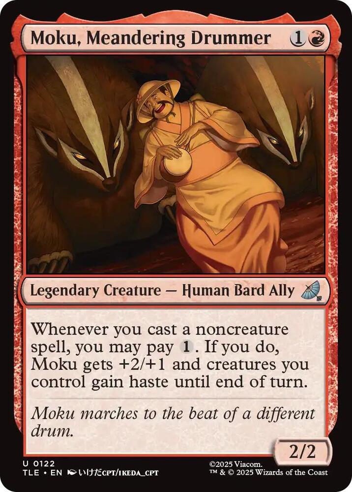 Moku, Meandering Drummer (122) [Avatar: The Last Airbender: Eternal-Legal]