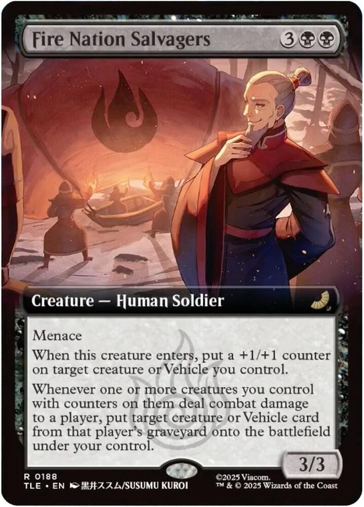 Fire Nation Salvagers (Extended Art) (188) [Avatar: The Last Airbender: Eternal-Legal]