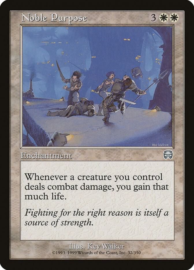 Noble Purpose (32) [Mercadian Masques]