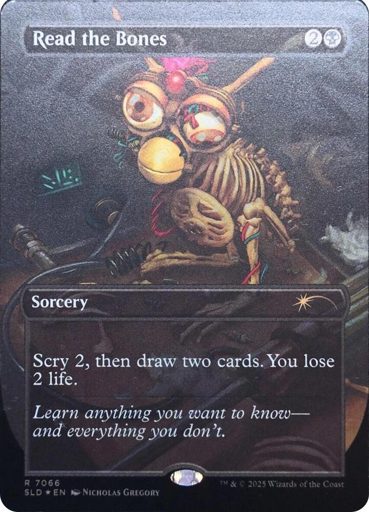 Read the Bones (Rainbow Foil) (7066) [Secret Lair Drop]