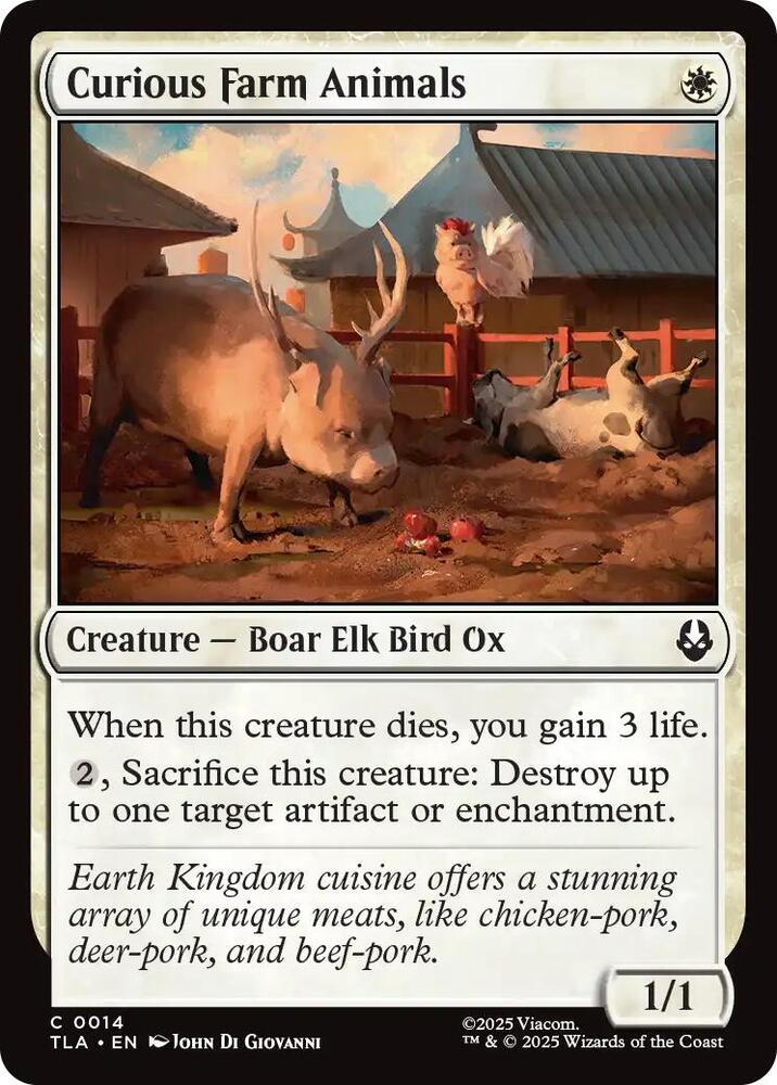 Curious Farm Animals (14) [Avatar: The Last Airbender]