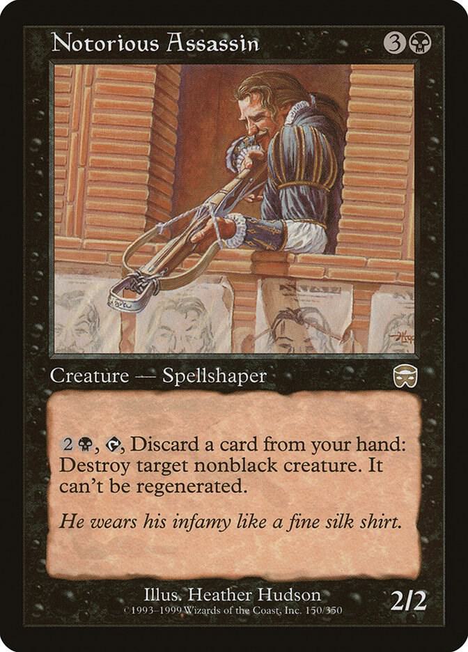 Notorious Assassin (150) [Mercadian Masques]