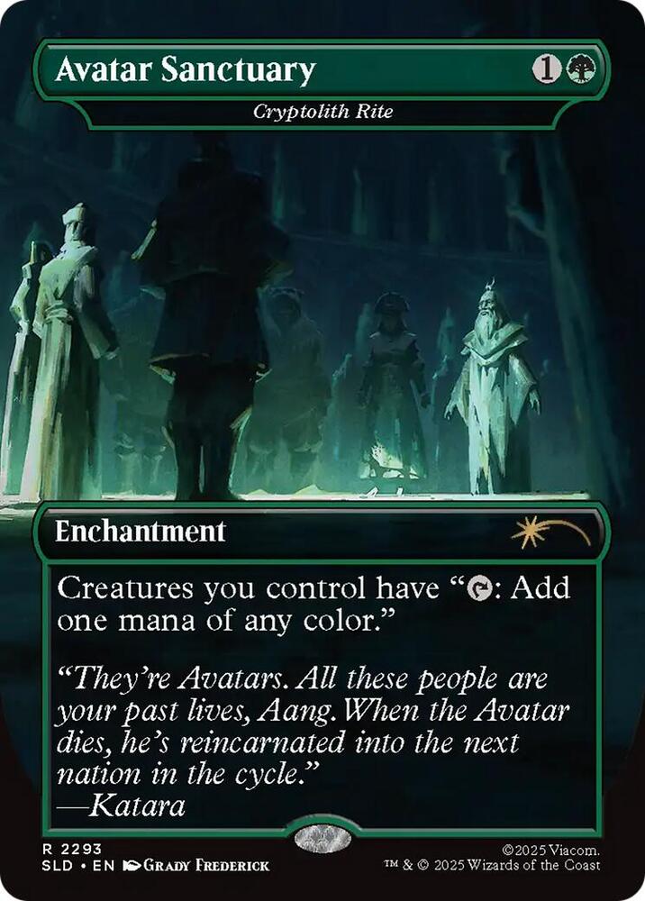 Avatar Sanctuary - Cryptolith Rite (2293) [Secret Lair Drop]
