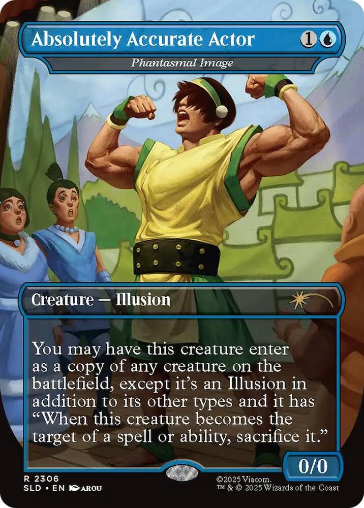 Absolutely Accurate Actor - Phantasmal Image (2306) [Secret Lair Drop]
