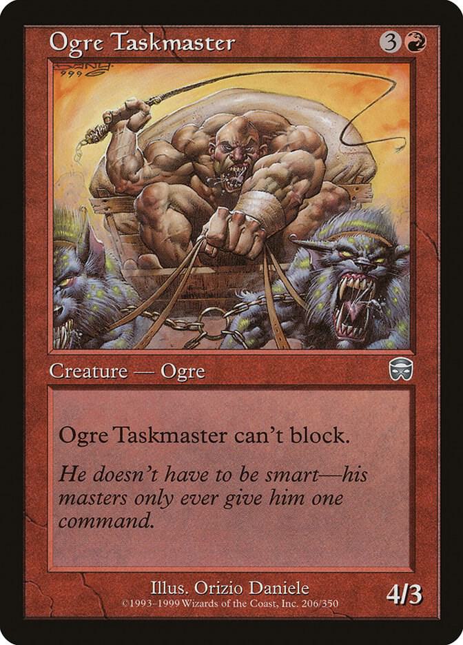 Ogre Taskmaster (206) [Mercadian Masques]