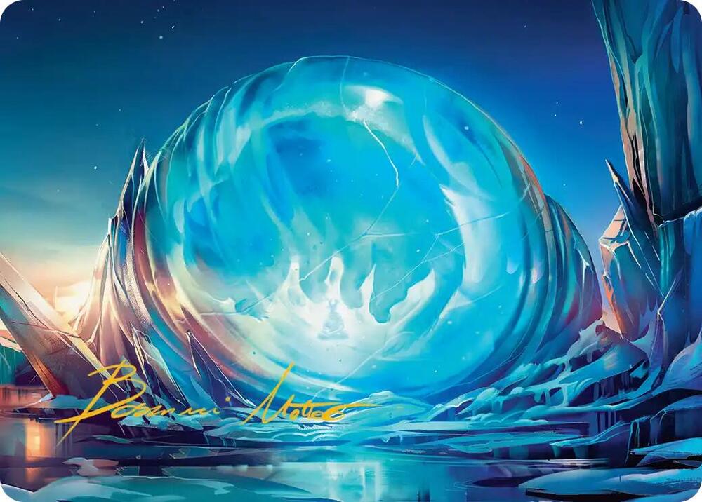Aang's Iceberg Art Card (Gold-Stamped Signature) (2) [Avatar: The Last Airbender Art Series]