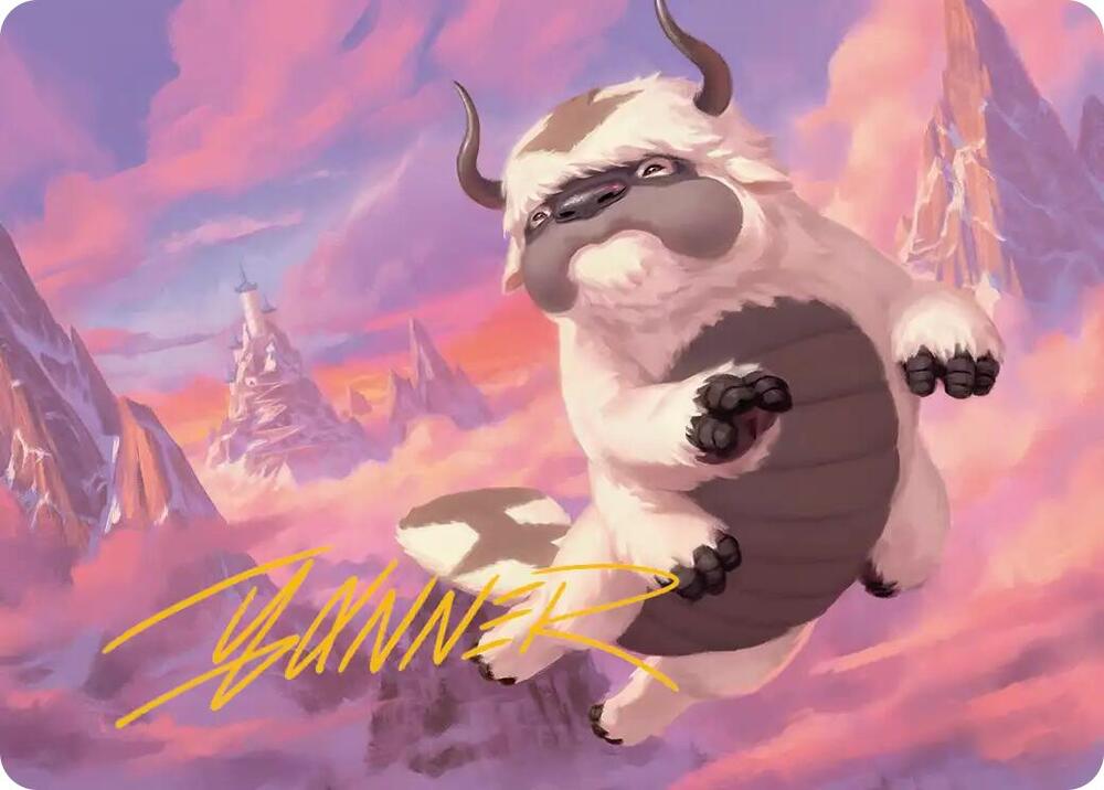 Appa, Aang's Companion Art Card (Gold-Stamped Signature) (31) [Avatar: The Last Airbender Art Series]