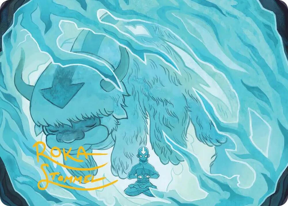 Aang's Iceberg 2 Art Card (Gold-Stamped Signature) (40) [Avatar: The Last Airbender Art Series]