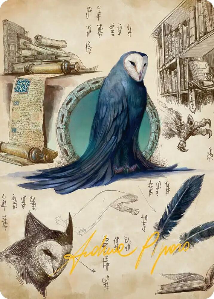 Wan Shi Tong, Librarian Art Card (Gold-Stamped Signature) (33) [Avatar: The Last Airbender Art Series]