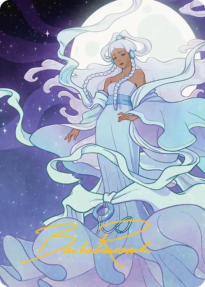Yue, the Moon Spirit 2 Art Card (Gold-Stamped Signature) (41) [Avatar: The Last Airbender Art Series]