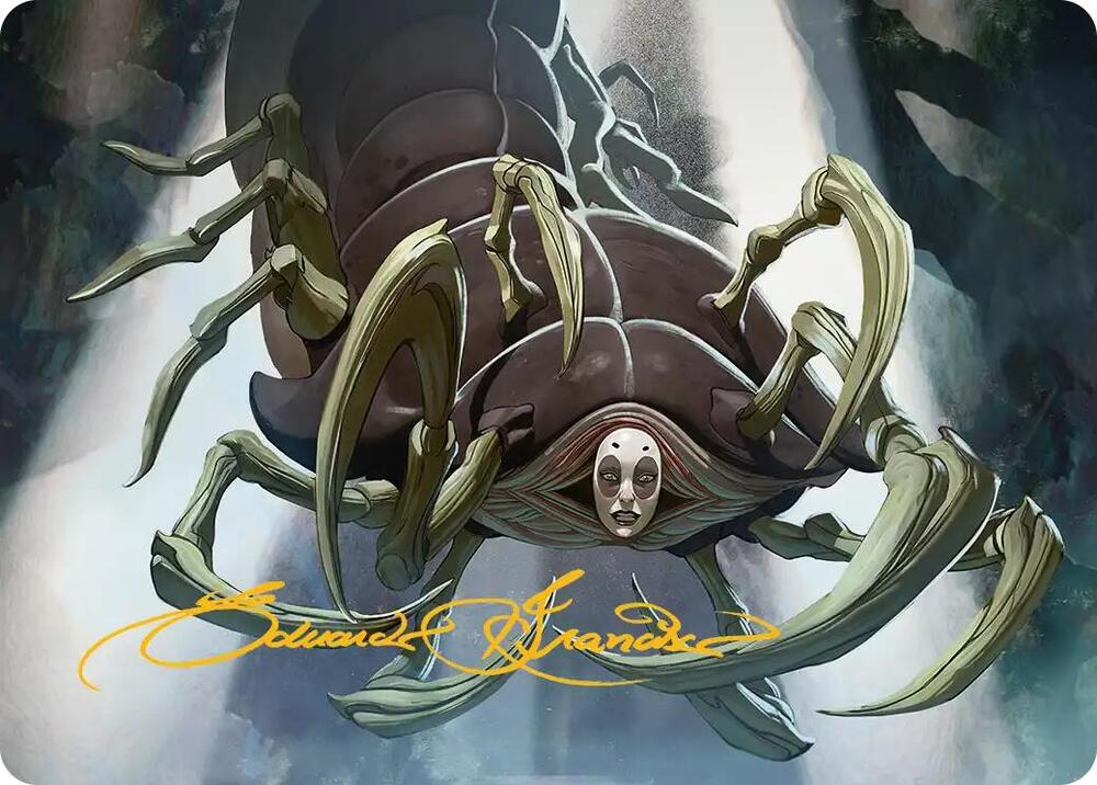 Koh, the Face Stealer Art Card (Gold-Stamped Signature) (9) [Avatar: The Last Airbender Art Series]