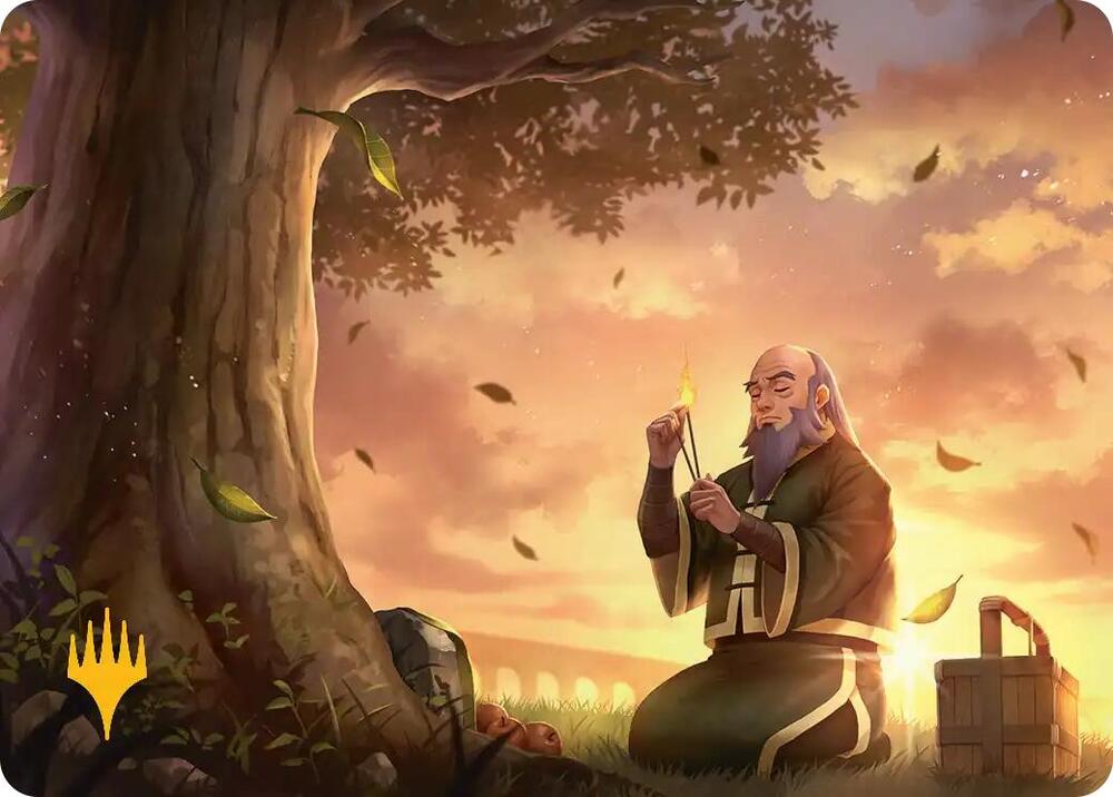 Bastion of Remembrance Art Card (Gold-Stamped Planeswalker Symbol) (30) [Avatar: The Last Airbender Art Series]