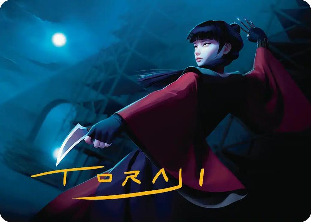 Mai, Jaded Edge Art Card (Gold-Stamped Signature) (10) [Avatar: The Last Airbender Art Series]