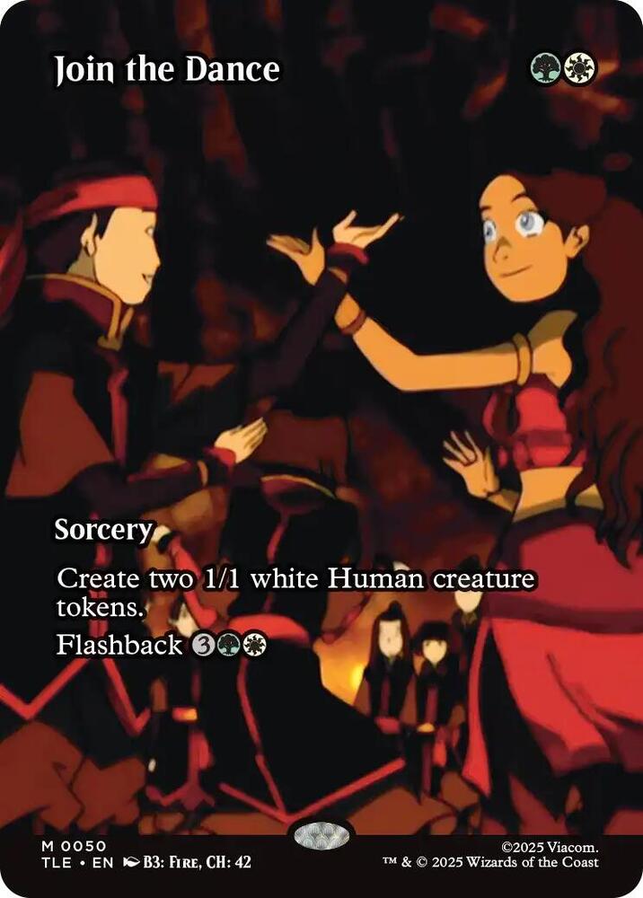Join the Dance (Borderless) (50) [Avatar: The Last Airbender: Eternal-Legal]